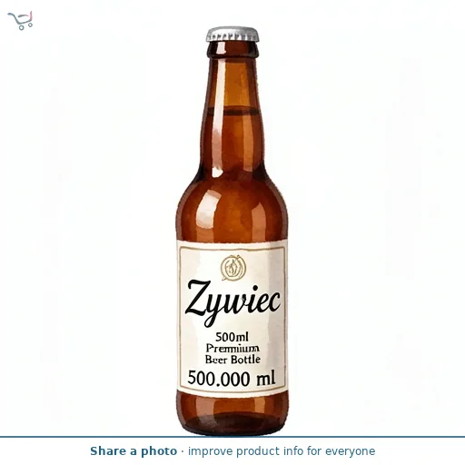 Zywiec 500ml Premium Beer Bottle