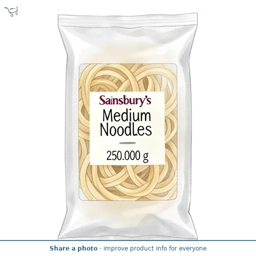 Sainsbury's Medium Noodles 250g
