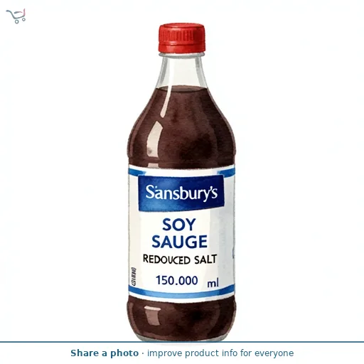 Sainsbury's Soy Sauce Reduced Salt 150ml