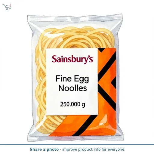 Sainsbury's Fine Egg Noodles 250g