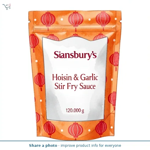 Sainsbury's Hoisin & Garlic Stir Fry Sauce 120g