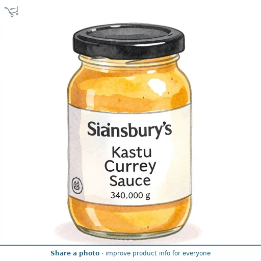 Sainsbury's Katsu Curry Sauce 340g