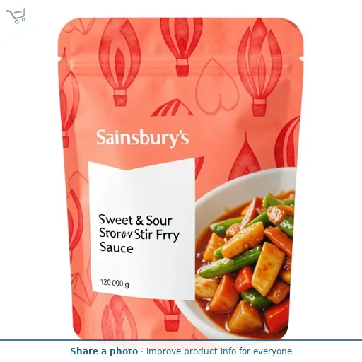 Sainsbury's Sweet & Sour Stir Fry Sauce 120g