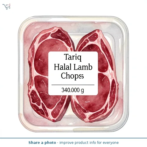 Tariq Halal Lamb Chops 340g