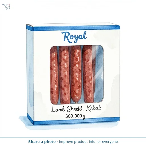 Royal Lamb Sheekh Kebab 300g