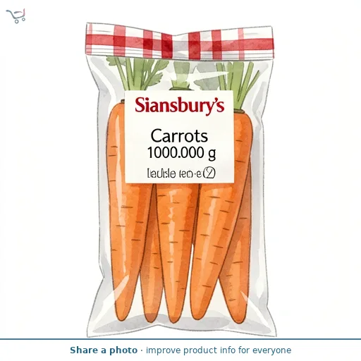 Sainsbury's Carrots 1kg