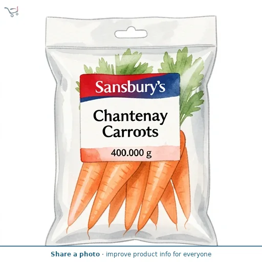 Sainsbury's Chantenay Carrots 400g