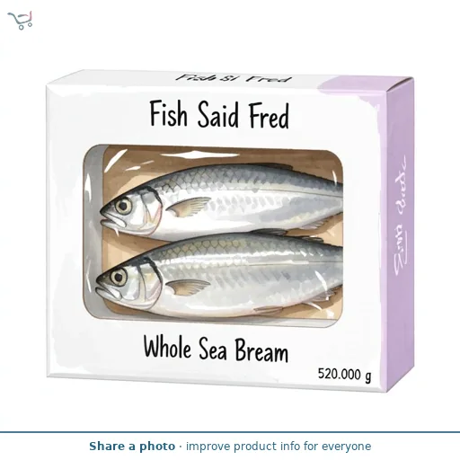 Fish Said Fred Whole Sea Bream 520g
