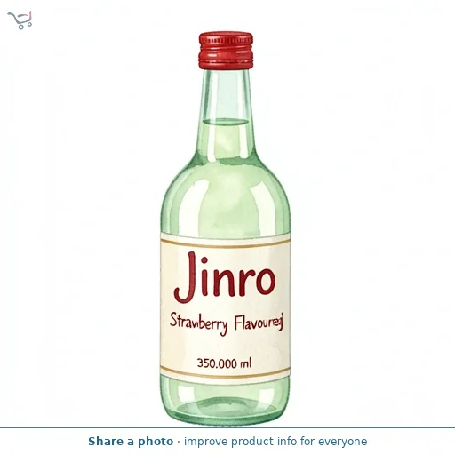 Jinro Strawberry Flavoured Soju 350ml