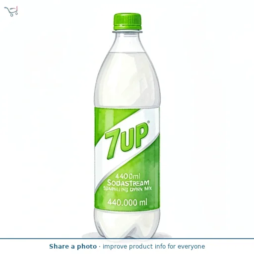 7UP 440ml Sodastream Sparkling Drink Mix