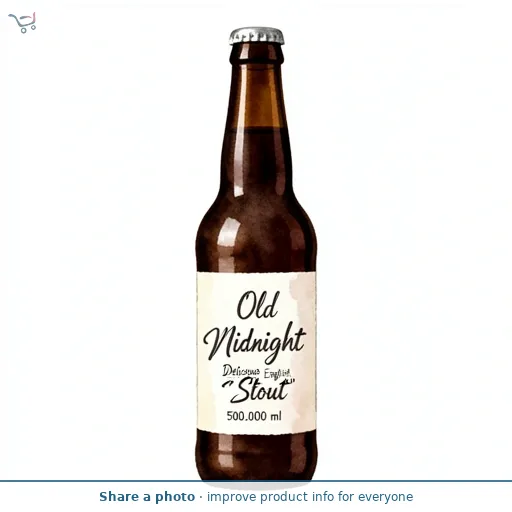 Old Midnight Hen Delicious English Stout 500ml