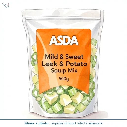 ASDA Leek & Potato Soup Mix 500g