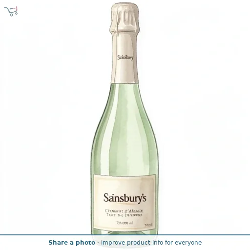 Sainsbury's Cremant dAlsace, Taste the Difference 75cl