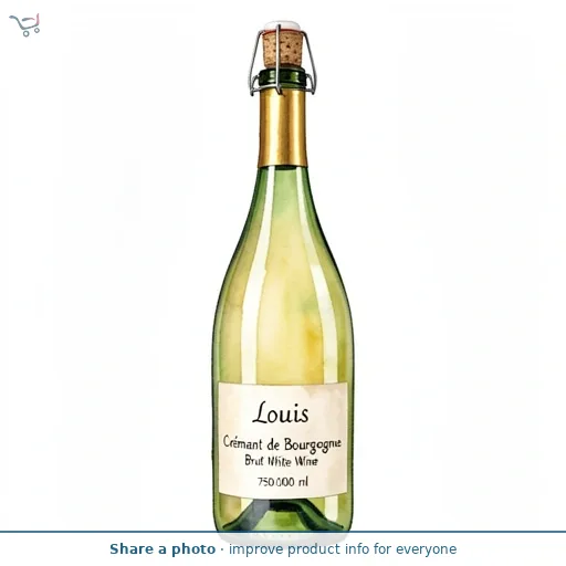 Louis Bouillot Crémant de Bourgogne Brut White Wine 75cl