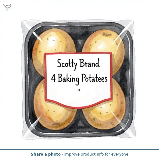 Scotty Brand 4 Baking Potatoes