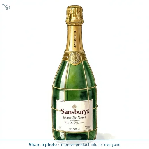 Sainsbury's Blanc De Noirs Champagne, Taste the Difference 37.5cl
