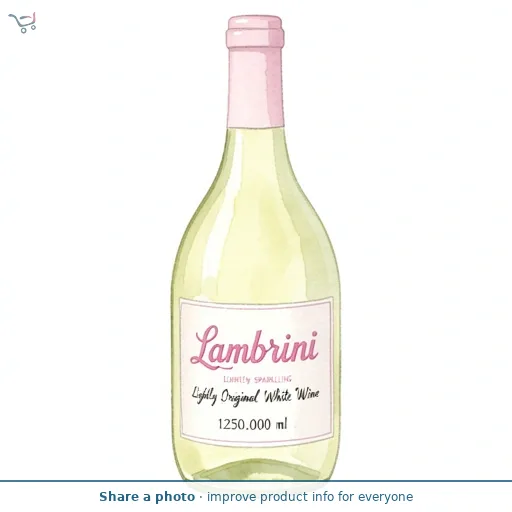 Lambrini Lightly Sparkling Original White Wine 125cl