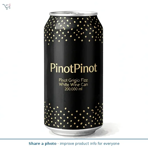 PinotPinot Pinot Grigio Fizz White Wine Can 20cl