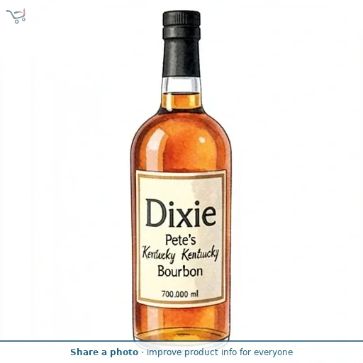 Dixie Pete's Kentucky Bourbon 70cl