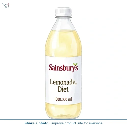 Sainsbury's Lemonade, Diet 1L