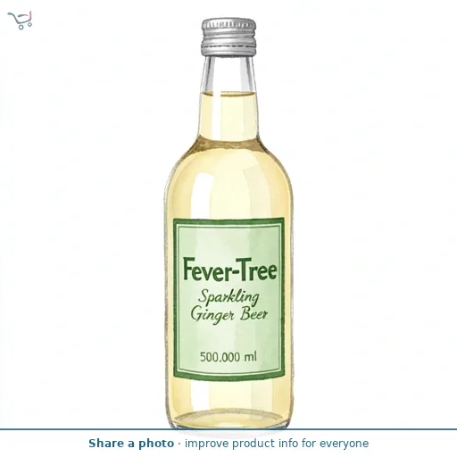 Fever-Tree Sparkling Ginger Beer 500ml