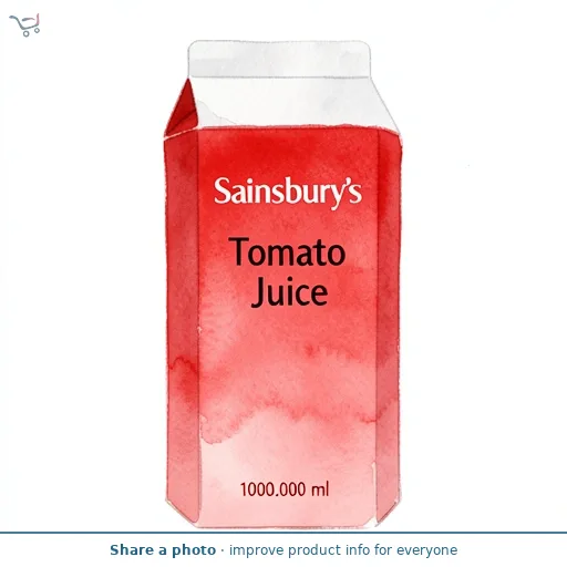 Sainsbury's Tomato Juice 1L