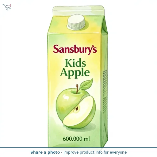 Sainsbury's Kids Apple 3x200ml