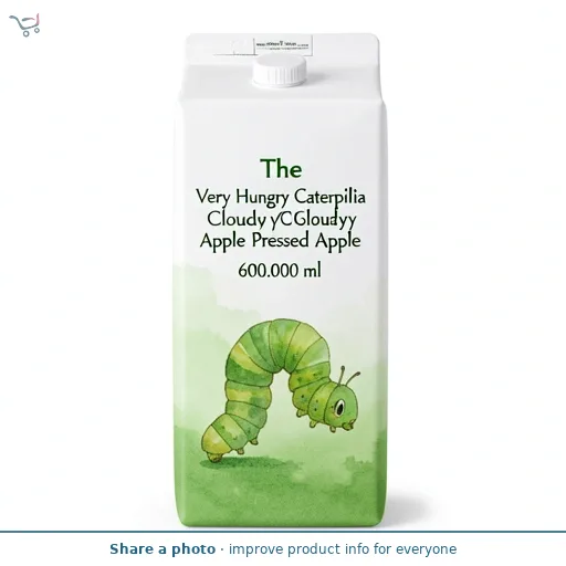 The Very Hungry Caterpillar Cloudy Apple Pressed Apple 3 x 200ml
