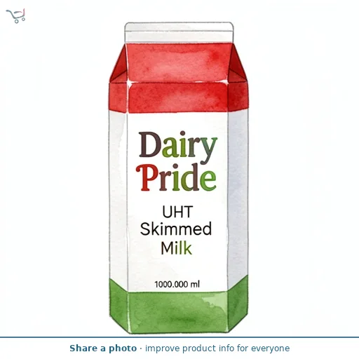 Dairy Pride UHT Skimmed Milk 1L