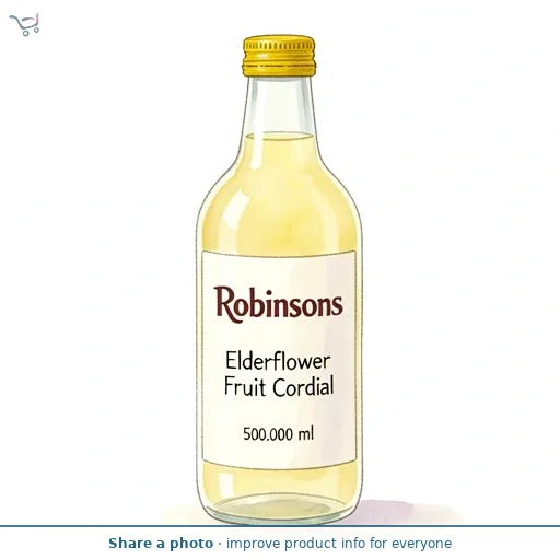 Robinsons Elderflower Fruit Cordial 500ml