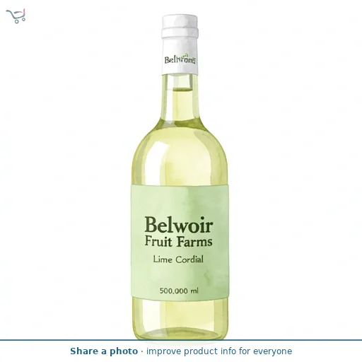 Belvoir Fruit Farms Lime Cordial 500ml