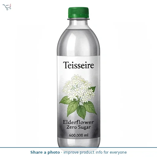 Teisseire Elderflower Zero Sugar 60cl