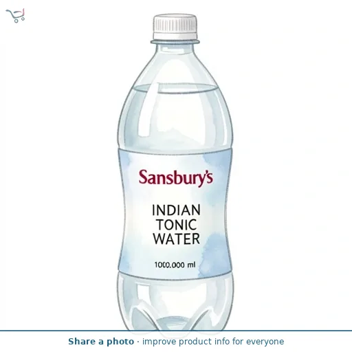 Sainsbury's Indian Tonic Water 1L