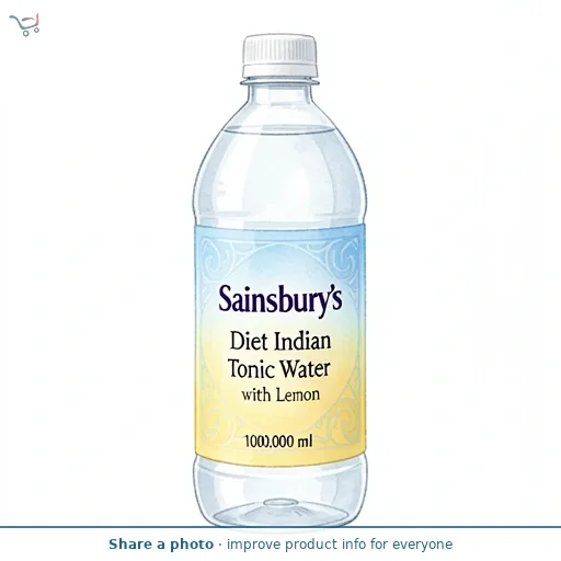 Sainsbury's Diet Indian Tonic Water with Lemon 1L