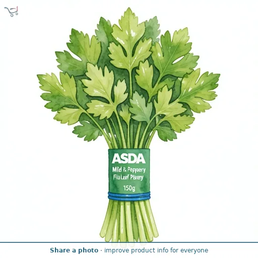 ASDA Mild & Peppery Flat Leaf Parsley 150g