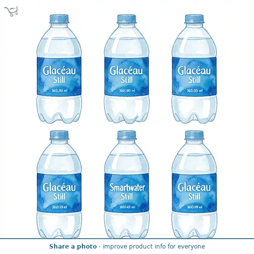 Glacéau Smartwater Still 6x600ml