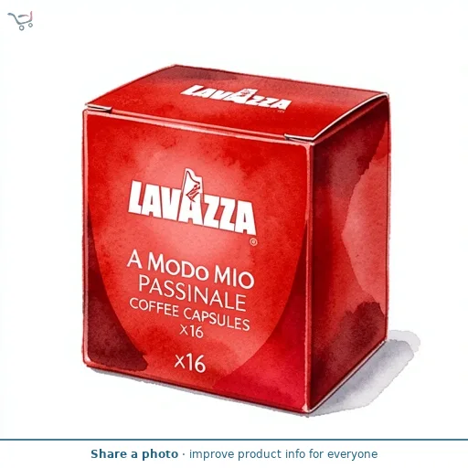 Lavazza A Modo Mio Passionale Coffee Capsules x16
