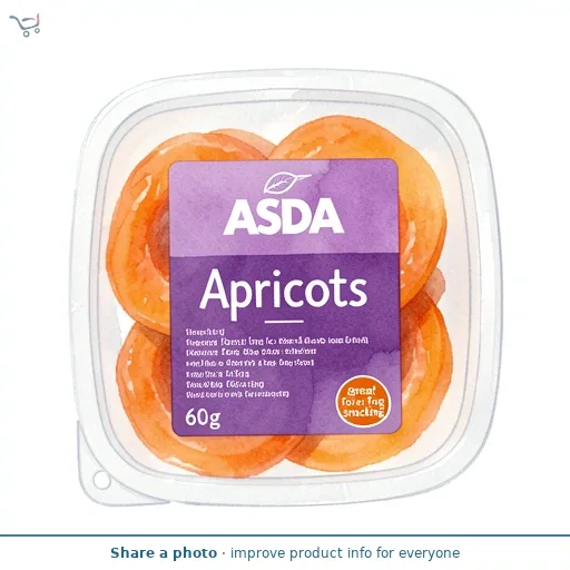 ASDA Apricots 60g