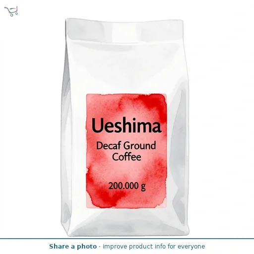 Ueshima Decaf Ground Coffee 200g