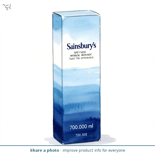 Sainsbury's Speyside Whisky, Taste the Difference 70cl