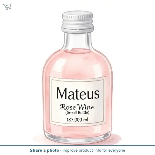 Mateus Rose Wine (Small Bottle) 18.7cl