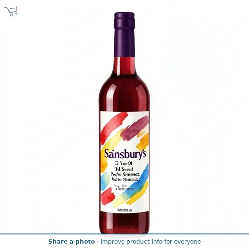 Sainsbury's 12 Year Old Sweet Pedro Ximenez, Taste the Difference 50cl