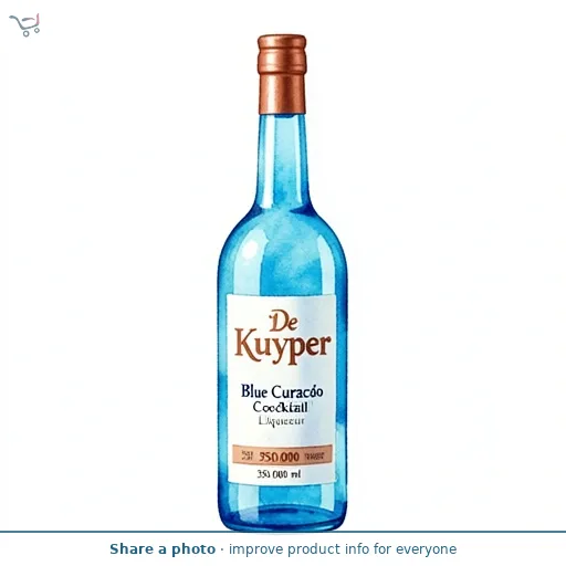 De Kuyper Blue Curacao Cocktail Liqueur 35cl