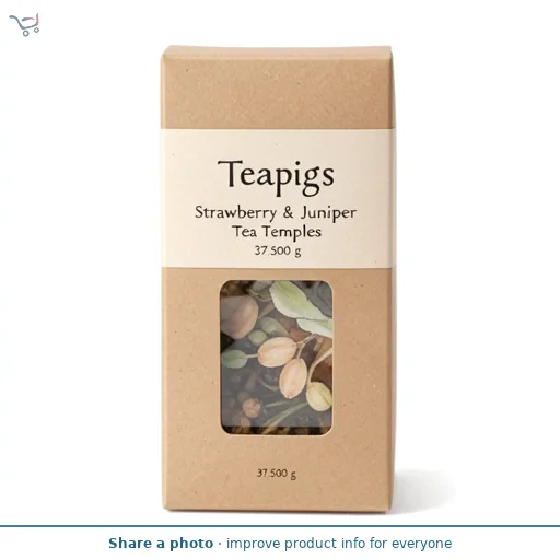 Teapigs Strawberry & Juniper Tea Temples 15 x 2.5g