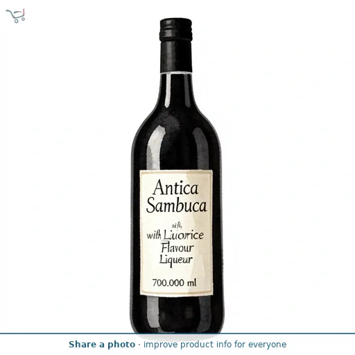 Antica Sambuca with Liquorice Flavour Liqueur 70cl