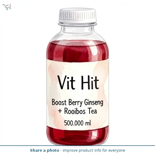 Vit Hit Boost Berry Ginseng + Rooibos Tea 500ml
