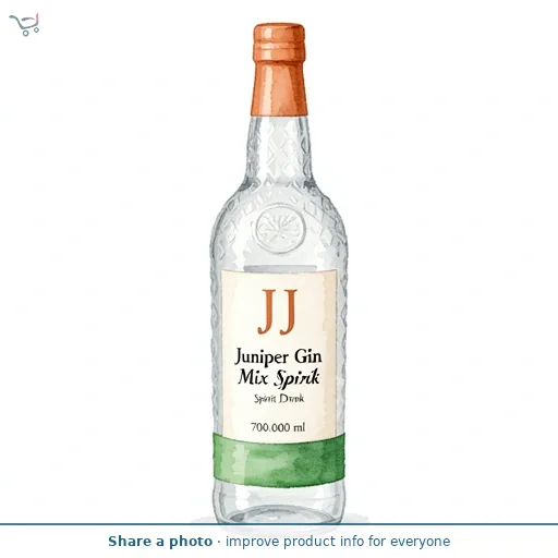 JJ Juniper Gin Mix Spirit Drink 70cl