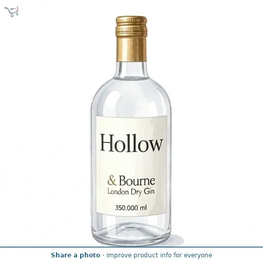 Hollow & Bourne London Dry Gin 35cl