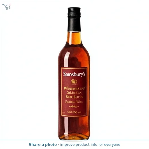 Sainsbury's Winemakers' Selection Cream British Fortified Wine 1L