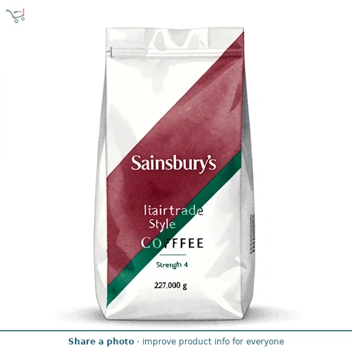 Sainsbury's Fairtrade Italian Style Coffee, Strength 4 227g